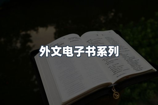 外文电子书系列